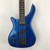 Used Rogue SERIES III LEFTY BASS Bass Guitar Blue 4-String 41124-S000203168 View 1