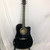 Used Squier SA-105CE Laminate Top Acoustic Guitar Black 41128-S000104654 View 8