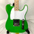 Used Squier SONIC ESQUIRE H T Type Electric Guitar Green 6-String 41128-S000104663 View 1