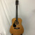 Used Yamaha FG-335 LEFTY Laminate Top Acoustic Guitar Natural 41128-S000104675 View 6