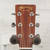 Used Martin DX1AE Solid Top Acoustic Guitar Natural 40015-S000326012 View 6