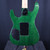 Used ESP LTD MH-100QM  Electric Guitar Green 6-String 40123-S000129060 View 8