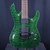 Used ESP LTD MH-100QM  Electric Guitar Green 6-String 40123-S000129060 View 1