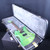 Used BC Rich MOCKINGBIRD ACRYLIC ECTO COOLER W/LIGHTS Pointy Electric Guitar Green 6-String 40123-S000129069 View 13