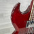 Used Elger Vintage Double Cut Bass Guitar - Red 40112-S000177490 View 8