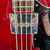 Used Elger Vintage Double Cut Bass Guitar - Red 40112-S000177490 View 15