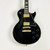 Used Epiphone LES PAUL CUSTOM PRO Electric Guitar Ebony 6-String 41103-S000055577 View 1