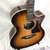 Used Taylor CUSTOM 414CE Solid Top Acoustic Guitar Sunburst 41128-S000104958 View 5