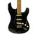 Used Fender STRATOCASTER MIM S Type Electric Guitar Black 6-String 40009-S000305059 View 2