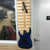 Used Ibanez RG550DX GENESIS MIJ Double Cut Electric Guitar Blue 6-String 41125-S000038865 View 8