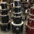 Used Ludwig Pinnacle 5 Drum Shell Kit Black 40051-S000114703 View 1