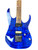 Used Ibanez RG921QM Super S Electric Guitar Blue 6-String 41124-S000203623 View 2