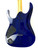 Used Ibanez RG921QM Super S Electric Guitar Blue 6-String 41124-S000203623 View 9