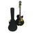 Used Ibanez AG85-BKF 5B-02 Semi-Hollow Electric Guitar Black 6-String 40009-S000305175 View 1