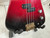 Used QUEST ATAK 2B Vintage Bass Guitar Red 4-String 40012-S000301587 View 4
