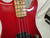 Used QUEST ATAK 2B Vintage Bass Guitar Red 4-String 40012-S000301587 View 5