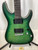 Used Schecter C-1 PLATINUM S Type Electric Guitar Green 6-String 40107-S000152252 View 1