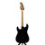 Used Squier AFFINITY STRAT S Type Electric Guitar Black 6-String View 6