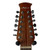 Used Ovation AB2412-5S Laminate Top Acoustic Guitar Black 41120-S000033482 View 3