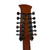 Used Ovation AB2412-5S Laminate Top Acoustic Guitar Black 41120-S000033482 View 5