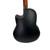 Used Ovation AB2412-5S Laminate Top Acoustic Guitar Black 41120-S000033482 View 6