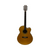 Used Cort CJ-5X JUMBO ACOUSTIC-ELECTRIC GUITAR Vintage Solid Top Acoustic Guitar Natural 41126-S000090058 View 2