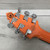 Used Hardluck Kings Outlaw V Style Electric Guitar Orange 40051-S000114858 View 16