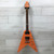 Used Hardluck Kings Outlaw V Style Electric Guitar Orange 40051-S000114858 View 2