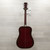 Used Ibanez AW20 Laminate Top Acoustic Guitar Red 40015-S000326808 View 3