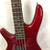 Used Ibanez GIO BASS LEFTY Bass Guitar Red 4-String 41128-S000105360 View 3