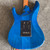 Used Ibanez AZ22S1F Super S Electric Guitar Blue 6-String 40111-S000186896 View 3