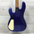 Used Charvel Pro-Mod San Dimas PJ IV Bass Guitar Blue 40051-S000114874 View 3