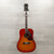 Used Ibanez Concord 684 Solid Top Acoustic Guitar Cherry Sunburst 40015-S000326844 View 11