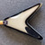 Used Hamer HAMER SLAMMER V Pointy Electric Guitar Silver Burst 6-String 40111-S000186927 View 3