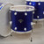 Used Ddrum Diablo Drum Shell Kit Blue 40015-S000326917 View 6