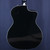 Used Taylor 214CE BLK LEFT HANDED ACOUSTIC ELECTRIC Solid Top Acoustic Guitar Black 40123-S000129861 View 8