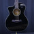 Used Taylor 214CE BLK LEFT HANDED ACOUSTIC ELECTRIC Solid Top Acoustic Guitar Black 40123-S000129861 View 1