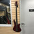 Used Schecter DIAMOND SERIES CUSTOM 5 Modern Metal Bass Guitar Red 5-String 41125-S000039032 View 2