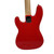 Used Squier AFFINITY P BASS P Type Bass Guitar Red 4-String 41120-S000033583 View 4