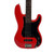 Used Squier AFFINITY P BASS P Type Bass Guitar Red 4-String 41120-S000033583 View 1