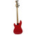 Used Squier AFFINITY P BASS P Type Bass Guitar Red 4-String 41120-S000033583 View 5