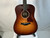 Used Taylor 210E-SB DLX Solid Top Acoustic Guitar Sunburst 40012-S000302115 View 1