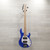 Used Sterling By Ernie Ball Sub Stingray 5 HH bass Guitar Cobra Blue 40015-S000327062 View 3