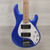 Used Sterling By Ernie Ball Sub Stingray 5 HH bass Guitar Cobra Blue 40015-S000327062 View 1