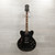 Used Hofner Very Thin Vct-vth-bk Semi-hollow Electric Guitar Black 40015-S000327119 View 4