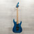 Used LTD MH-103QM Electric Guitar Blue 40015-S000327138 View 3
