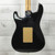 Used Fender American Deluxe Stratocaster With Mini Floyd Rose Electric Guitar Black 40051-S000114962 View 5