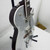 Used Gretsch G6129T Sparkle Semi-Hollow Electric Guitar Silver Sparkle 40042-S000257820 View 5