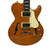 Used Samick GREG BENNETT ROYALE Semi-Hollow Electric Guitar Amber 6-String 41120-S000033630 View 1