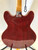 Used Vox SUPER LYNX DELUXE Vintage Semi-Hollow Electric Guitar Red 6-String 41123-S000110093 View 3